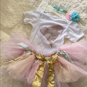 Birthday outfit with tutu